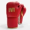 1V1 Peacemaker Training Boxing Gloves - Lace -Venu Boxing Shop 1v103 red a