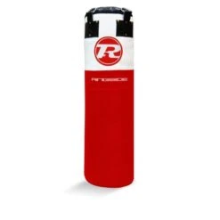 Ringside Buffalo Leather Punchbag - 4ft -Venu Boxing Shop 4ft leather red white