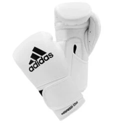 Adidas AdiSpeed Boxing Gloves - Velcro 18 Adidas AdiSpeed Boxing Gloves - Velcro -Venu Boxing Shop adidas adispeed boxing gloves velcro white 3