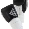 Adidas Hybrid 300X Boxing Gloves -Venu Boxing Shop adih300 blacksilver