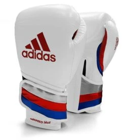 Adidas AdiSpeed Boxing Gloves - Velcro 15 Adidas AdiSpeed Boxing Gloves - Velcro -Venu Boxing Shop adispeed velcro white red blue 4