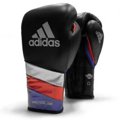 Adidas AdiSpeed Boxing Gloves - Lace 14 Adidas AdiSpeed Boxing Gloves - Lace -Venu Boxing Shop adispeed blackbluered