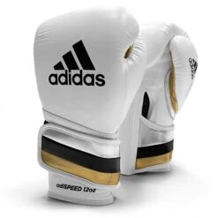 Adidas AdiSpeed Boxing Gloves - Velcro 17 Adidas AdiSpeed Boxing Gloves - Velcro -Venu Boxing Shop adispeed velcro whitegold