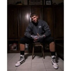 TITLE Boxing Muhammad Ali Pocket Crew Sweatshirt -Venu Boxing Shop alipcs1 2