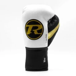Ringside Pro Contest Alpha Boxing Gloves 8 Ringside Pro Contest Alpha Boxing Gloves -Venu Boxing Shop alpha fight glove white black gold 1