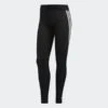 Adidas Alphaskin Long Tights Womens - Black 1 Adidas Alphaskin Long Tights Womens - Black -Venu Boxing Shop alphaskin 3 stripes long leggings black fj7173 01 laydown