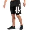 Venum Arrow LOMA Signature Collection Training Shorts - Black/White 1 Venum Arrow LOMA Signature Collection Training Shorts - Black/White -Venu Boxing Shop arrow training shorts