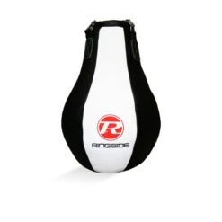 Ringside Buffalo Leather Maize Punchbag -Venu Boxing Shop black white maize bg