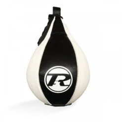 Ringside Synthetic Leather Speedball 7 Ringside Synthetic Leather Speedball -Venu Boxing Shop black white speed ball back 3