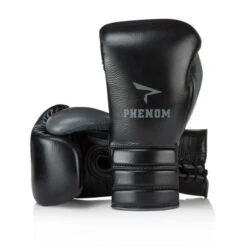 Phenom Boxing SG-202 Sparring Gloves - Lace -Venu Boxing Shop black 1 1 6