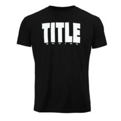 TITLE Boxing Iconic Block Tee -Venu Boxing Shop black white 1 13