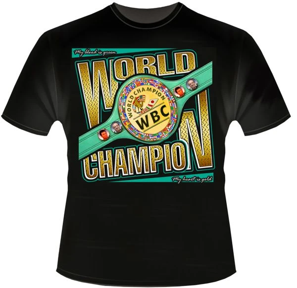 WBC 2015 Championship Belt T-shirt 3 WBC 2015 Championship Belt T-shirt