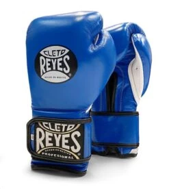 Cleto Reyes Velcro Sparring Boxing Gloves -Venu Boxing Shop cleto velcro blue