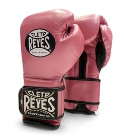 Cleto Reyes Velcro Sparring Boxing Gloves -Venu Boxing Shop cleto velcro pink