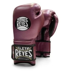 Cleto Reyes Velcro Sparring Boxing Gloves -Venu Boxing Shop cleto velcro purple