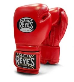 Cleto Reyes Velcro Sparring Boxing Gloves -Venu Boxing Shop cleto velcro red 5
