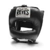 Cleto Reyes Pointed Nylon Bar Headguard -Venu Boxing Shop cleto reyes pointed headguard black 1
