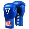 TITLE Classic Leather Training Gloves 2.0 - Lace -Venu Boxing Shop ctsgl2 bl 1 2