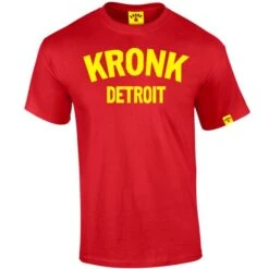 Kronk Detroit Tee 13 Kronk Detroit Tee -Venu Boxing Shop detroit tee red
