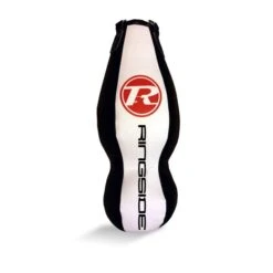 Ringside Synthetic Leather Double End Punchbag -Venu Boxing Shop double black white