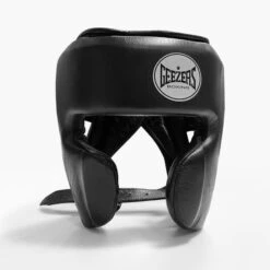Geezers Elite Pro Headguard 2.0 -Venu Boxing Shop elite pro headguard 2.0 front black