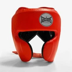 Geezers Elite Pro Headguard 2.0 -Venu Boxing Shop elite pro headguard 2.0 front red
