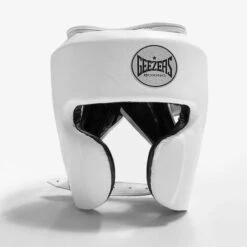 Geezers Elite Pro Headguard 2.0 -Venu Boxing Shop elite pro headguard 2.0 front white