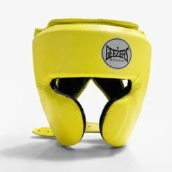 Geezers Elite Pro Headguard 2.0 -Venu Boxing Shop elite pro headguard 2.0 front yellow