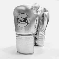 Geezers Elite Pro Training/Sparring Gloves 2.0 - Lace -Venu Boxing Shop elite pro lace silver 3