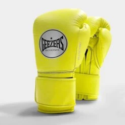 Geezers Elite Pro Training/Sparring Gloves 2.0 - Velcro -Venu Boxing Shop elite pro velcro pop yellow