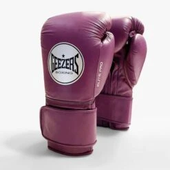 Geezers Elite Pro Training/Sparring Gloves 2.0 - Velcro -Venu Boxing Shop elite pro velcro purple