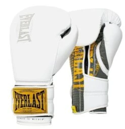 Everlast 1910 Classic Sparring Boxing Gloves - Velcro -Venu Boxing Shop everlast 1910 classic sparring boxing gloves velcro white