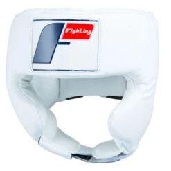 Fighting Sports Cheek Headguard -Venu Boxing Shop fighting sports cheeks headguard white geezers boxing 2