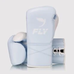 Fly Superlace X Boxing Gloves -Venu Boxing Shop fly104 light blue a 5