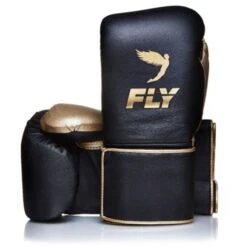 Fly Superloop Training Boxing Gloves 9 Fly Superloop Training Boxing Gloves -Venu Boxing Shop fly velcro black gold 3
