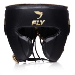Fly Knight Cheek Protector Headguard -Venu Boxing Shop fly knight cheek protector headguard black gold