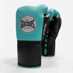 Geezers Elite Pro Training/Sparring Gloves 2.0 - Lace -Venu Boxing Shop g157mintblack
