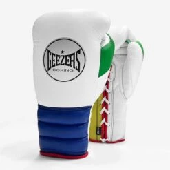 Geezers Halo Training/Sparring Boxing Gloves - Lace -Venu Boxing Shop g161multi 3