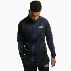 Geezers Poly Tracksuit Top -Venu Boxing Shop g2901 navy blue 1