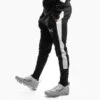 Geezers Poly Tracksuit Pants -Venu Boxing Shop g2902 black white 1
