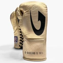 G-Boxing X 1V1 Professional Fight Gloves -Venu Boxing Shop gb120 golda 2