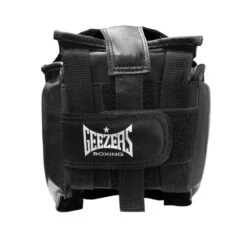 Geezers TRG Cheek Headguard - Black -Venu Boxing Shop geezers trg cheek headguard back