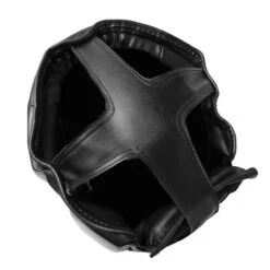 Geezers TRG Cheek Headguard - Black -Venu Boxing Shop geezers trg cheek headguard top