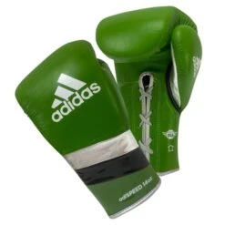Adidas AdiSpeed Limited Edition Boxing Gloves - Lace -Venu Boxing Shop green lace