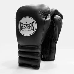 Geezers Halo Training/Sparring Boxing Gloves - Lace -Venu Boxing Shop halo live images lace black