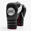 Geezers Halo Training/Sparring Boxing Gloves - Lace -Venu Boxing Shop halo live images lace black red
