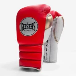 Geezers Halo Training/Sparring Boxing Gloves - Lace -Venu Boxing Shop halo live images lace red gold