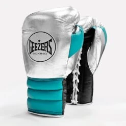 Geezers Halo Training/Sparring Boxing Gloves - Lace -Venu Boxing Shop halo live images lace silver mint