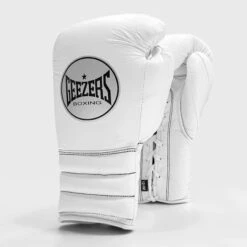 Geezers Halo Training/Sparring Boxing Gloves - Lace -Venu Boxing Shop halo live images lace white 1