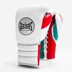Geezers Halo Training/Sparring Boxing Gloves - Lace -Venu Boxing Shop halo live images lace white red green